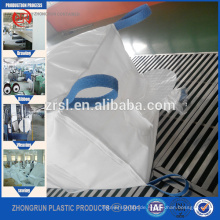 oberes Ventil, untere Ausflussöffnung / pp Jumbo Tasche / 1000kg Super Sack / pp große Tasche 1ton / Circular PP FIBC Bag